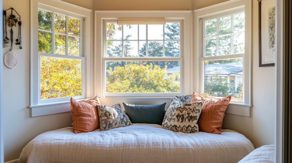 sash windows bay window
