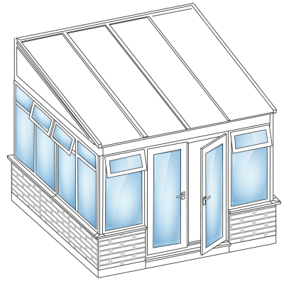 Lean-to Conservatories